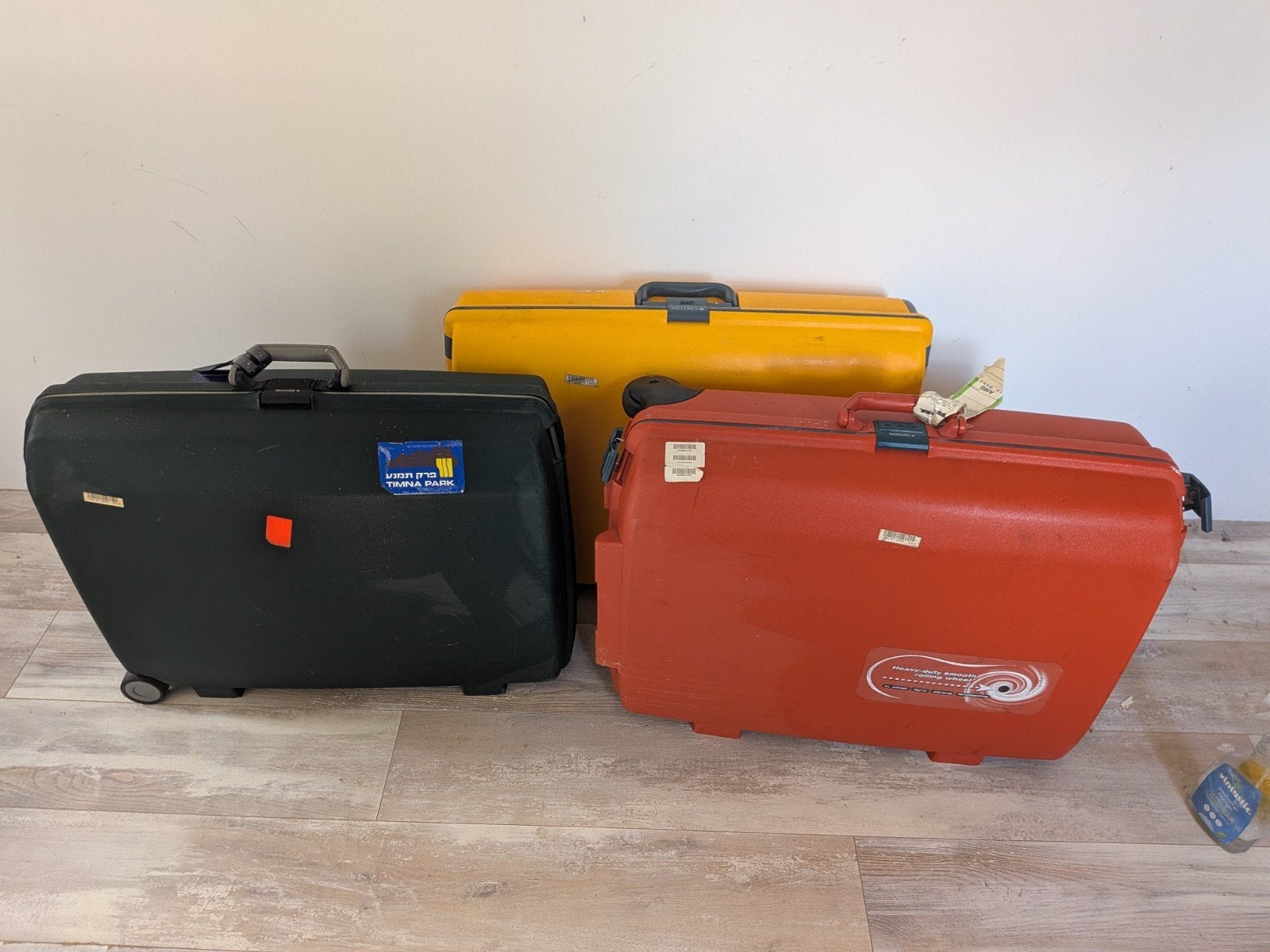 3 vintage koffers – Samsonite & Carlton – retro, Gebruikt, Hard kunststof, Ophalen of Verzenden, 70 cm of meer