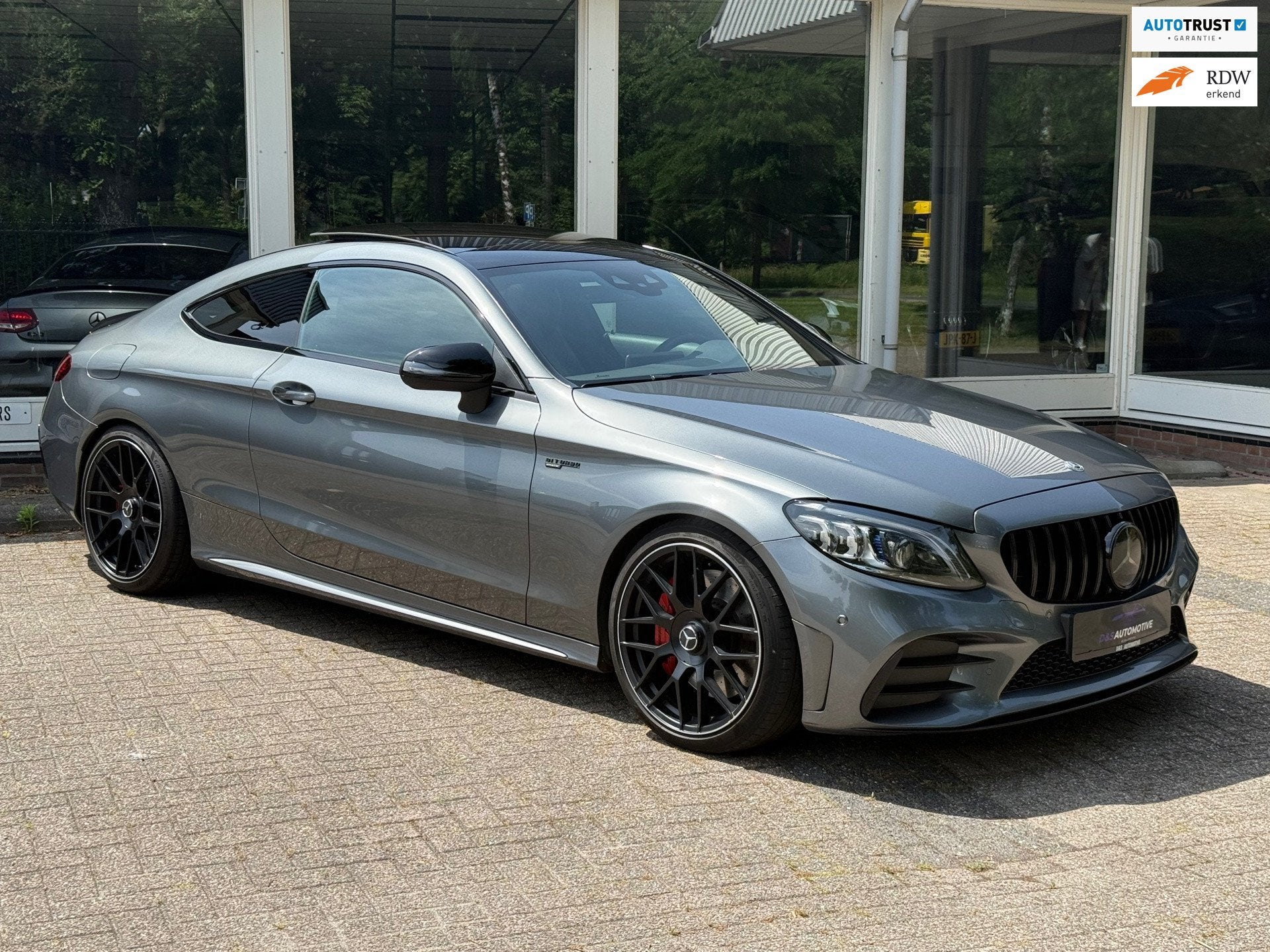 Mercedes-Benz C43 AMG 4MATIC coupé PANO/DISTRONIC/STUURASSI, Auto's, Automaat, 390 pk, 2996 cc, 10 km/l