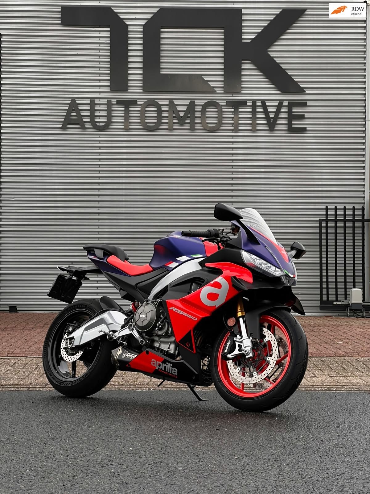 Aprilia RS 660 MIVV/ABS/QUICKSHIFTER/6477KM, Sport, Meer dan 35 kW, ABS, Handgeschakeld
