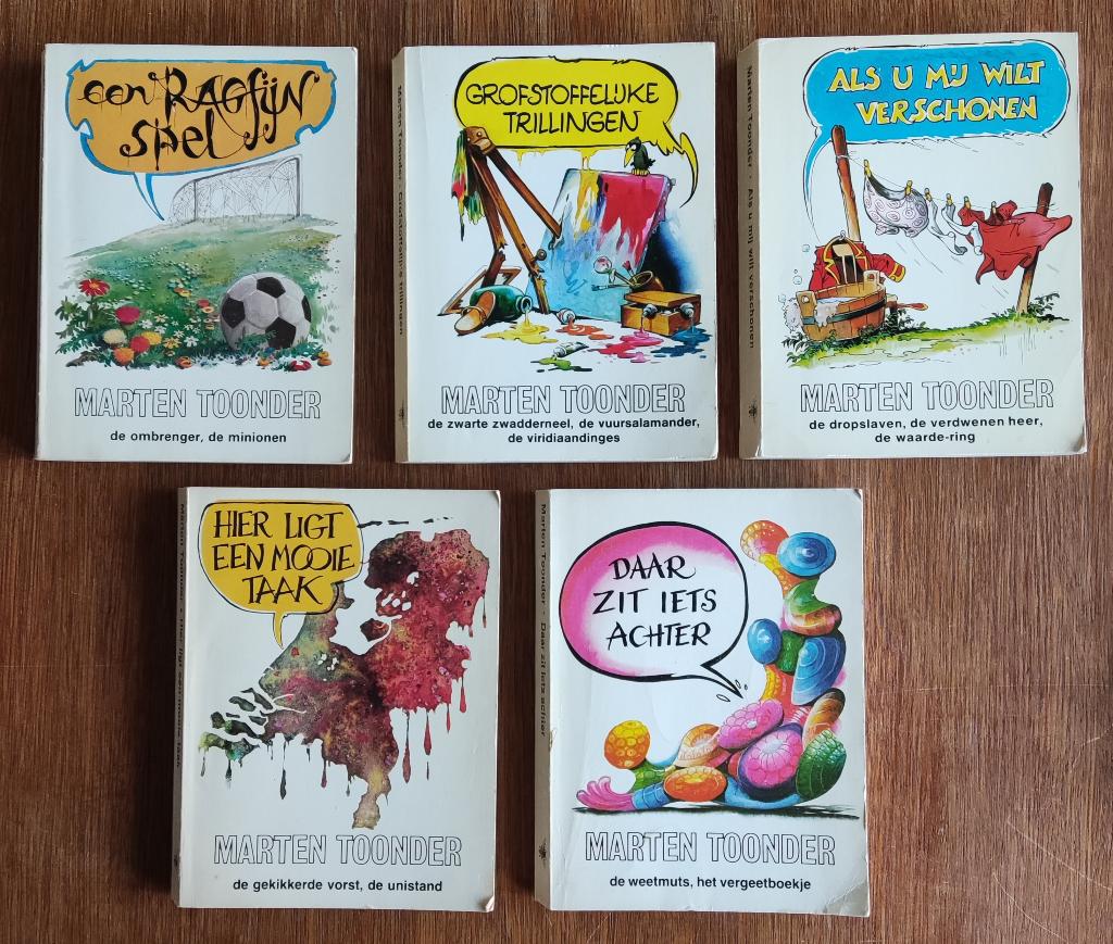 Boeken O. O. Bommel - Maarten Toonder, Boeken, Meerdere stripboeken, Ophalen of Verzenden, Gelezen