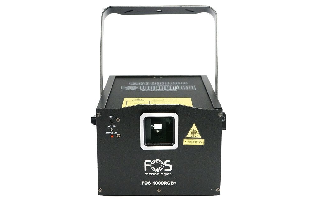 FOS 1000RGB Laser Hoogwaardige RGB-laser met 25 KPPS-scanner, Geluidgestuurd, ., Nieuw, Ophalen of Verzenden