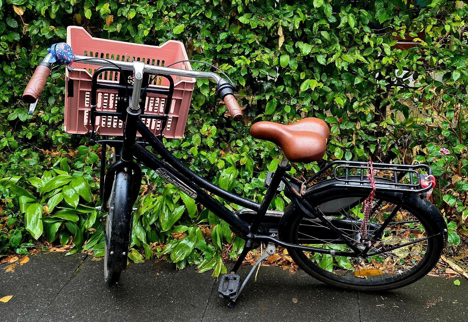 Popal Daily Dutch Prestige N3 Damesfiets 47cm Mat Zwart, Fietsen en Brommers, Overige merken, Terugtraprem, Gebruikt, 47 tot 50 cm