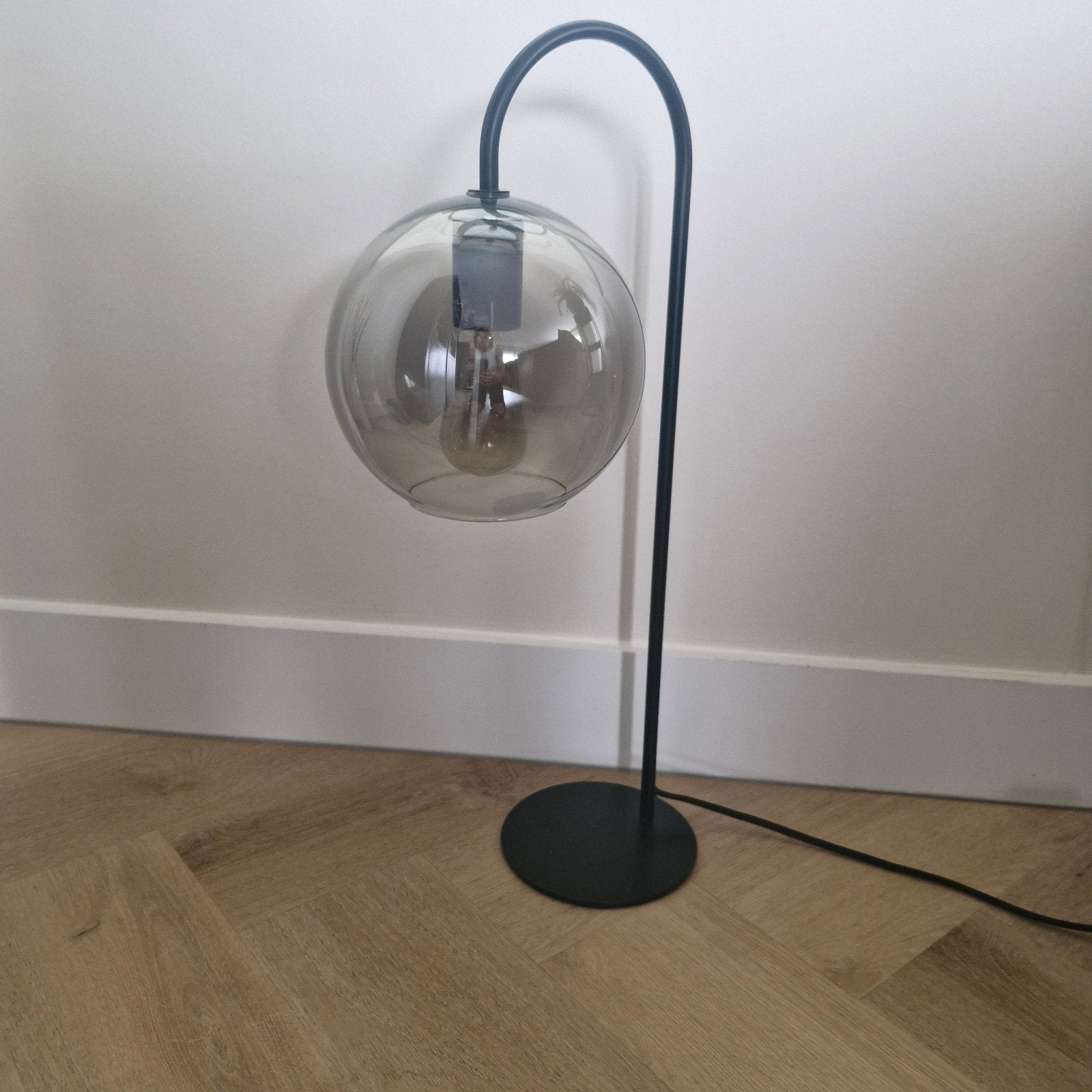 tafellamp, Ophalen, 60 cm, Zo goed als nieuw, Zwart