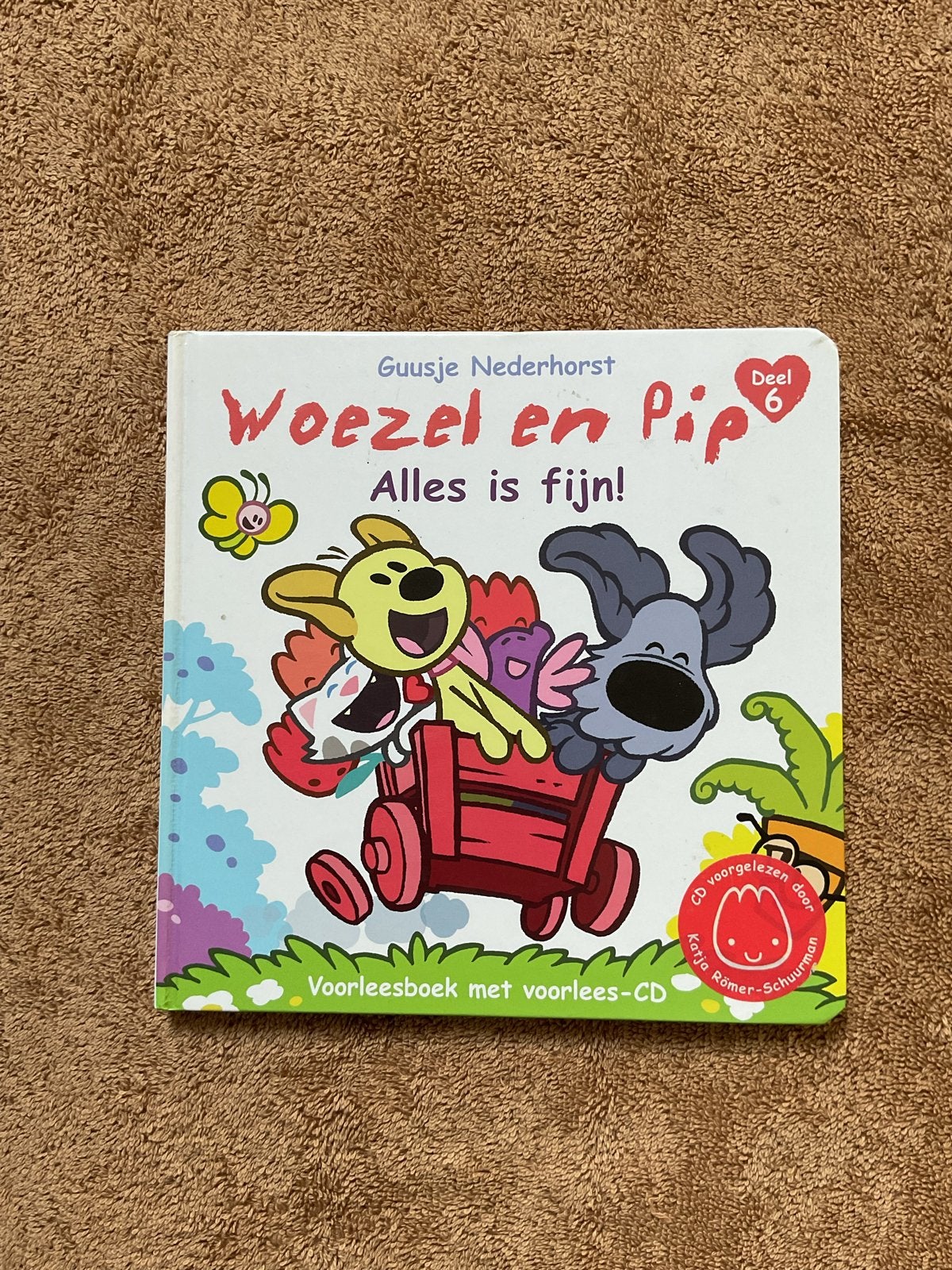 Woezel en Pip boek - Cd ontbreekt, Boeken, Gelezen, Fictie algemeen, Jongen of Meisje, Ophalen of Verzenden