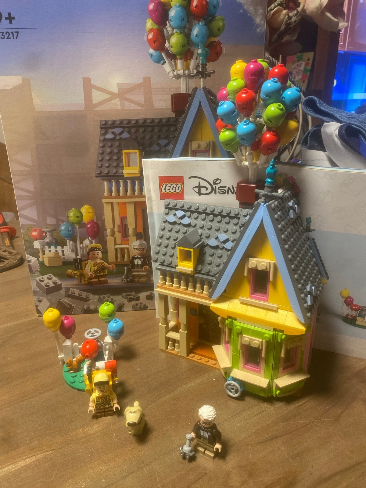 LEGO Disney Pixar Up Huis 43217 - Compleet met doos, Lego, Ophalen of Verzenden, Zo goed als nieuw, Compleet
