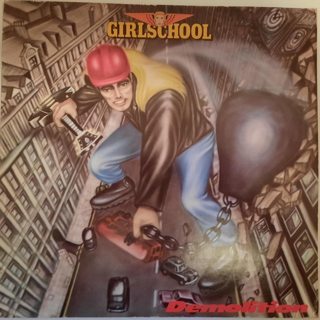 LP "Demolition" - Girlschool, Inclusief binnenhoes, Ophalen of Verzenden, Gebruikt, 12 inch