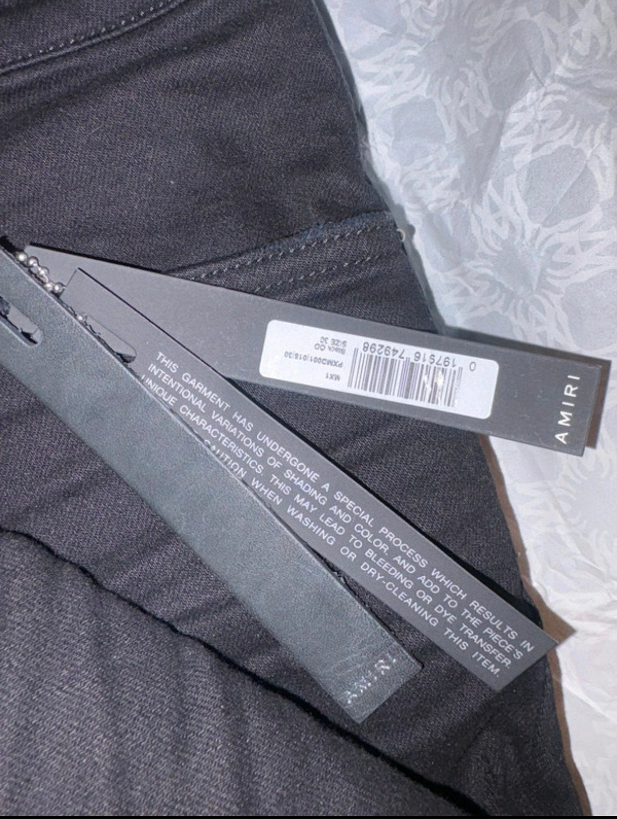 Amiri MX1 Jeans Zwart - Nieuw met labels, Kleding | Heren, Spijkerbroeken en Jeans, Ophalen of Verzenden, Nieuw, Zwart, W32 (confectie 46) of kleiner