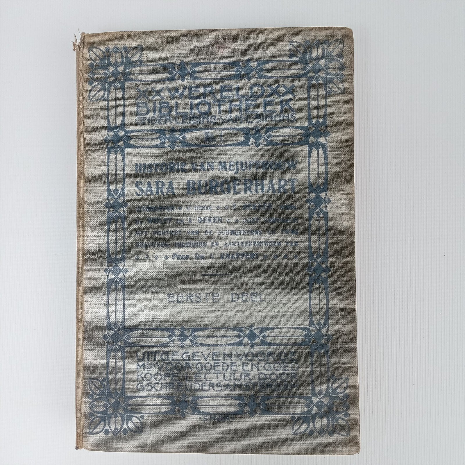 Historie van Mejuffrouw Sara Burgerhart - Eerste Deel, Boeken, Gelezen, Ophalen of Verzenden, Nederland, Betje Wolff en Aagje Deken