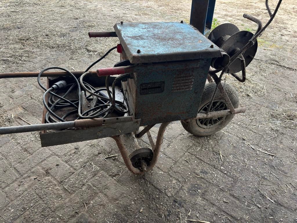 Lasapparaat op kruiwagen, Ophalen, Gebruikt, 150 tot 250 ampère, Overige typen