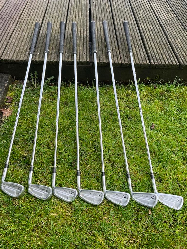 Miura cb-501 ijzerset 4 t/m P, Sport en Fitness, Golf, Ophalen of Verzenden, Zo goed als nieuw, Set, Overige merken