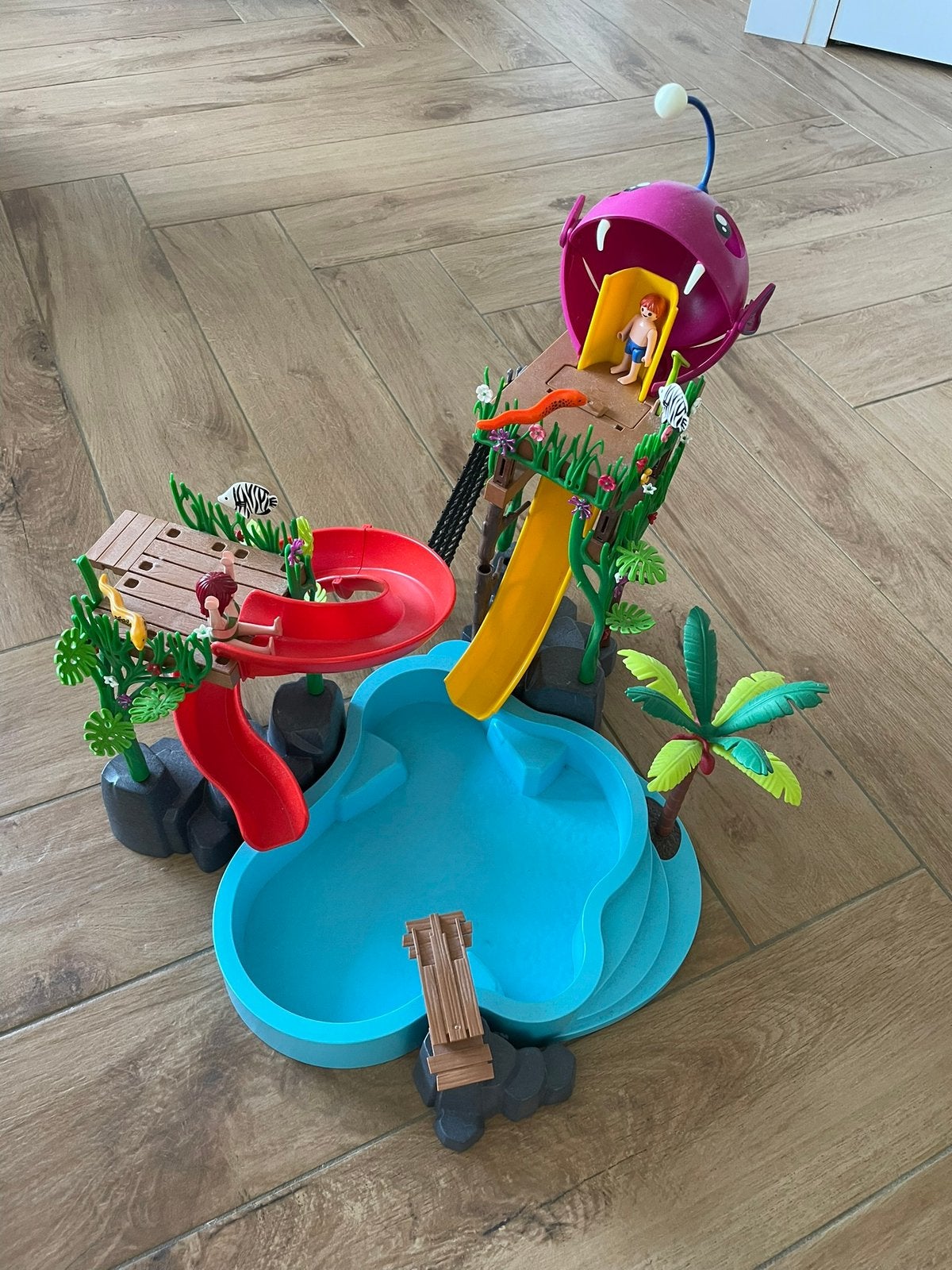 Playmobil 70609 Waterpark Met Glijbanen, Ophalen, Gebouw, Complete set, Family fun