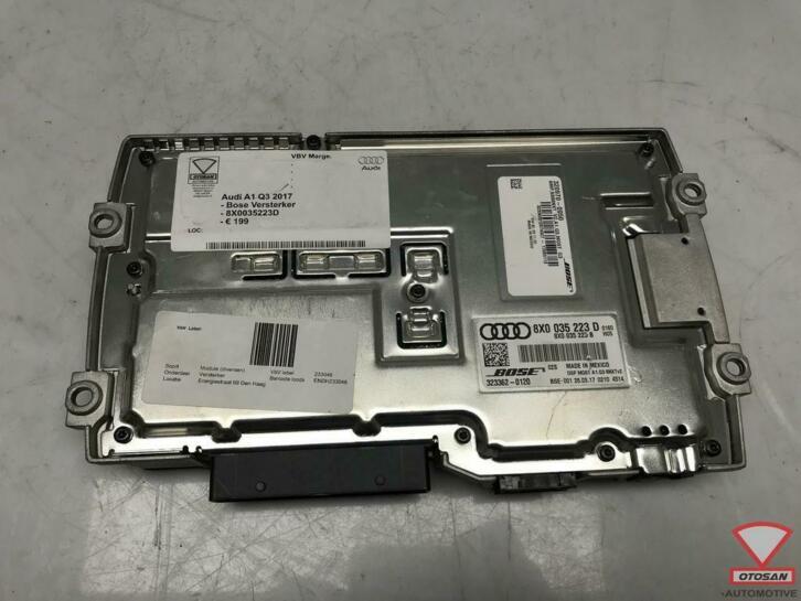 audi a1 q3 2017 bose versterker 8x0035223d, Gebruikt, AUDI AG, Auto-Union-Strasse 1
85045  Ingolstadt, DE, Kundenbetreuung@audi.de