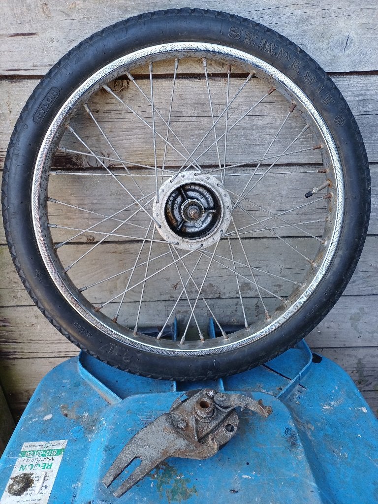 Puch maxi voorvelg velg met remanker, Ophalen of Verzenden, Gebruikt, Overige typen