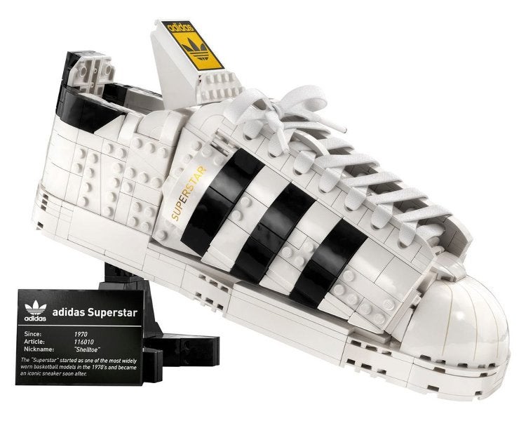 Lego | Sculptures | Adidas Originals Superstar | 10282, Lego, Overige thema's, Lego, Nieuw