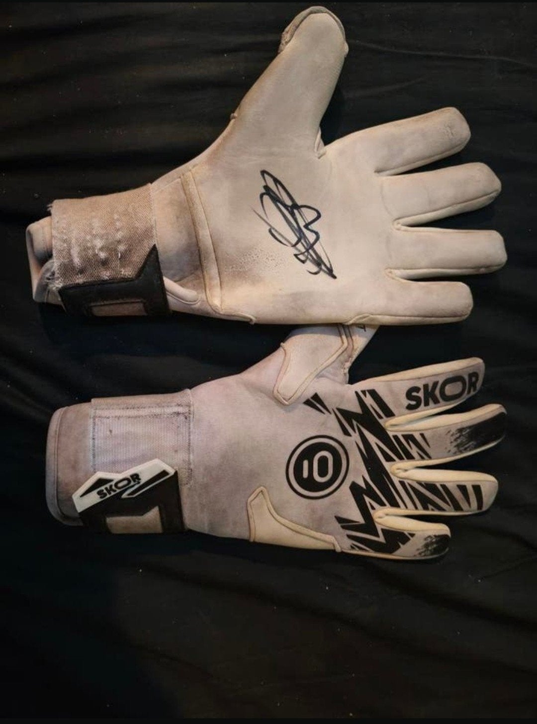 Keepershandschoenen maat 10, Ophalen of Verzenden, Gebruikt, Handschoenen