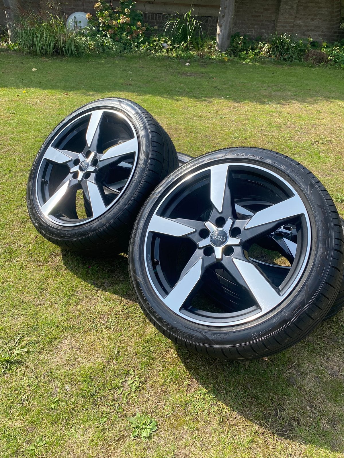 20 Inch Originele Audi A6 Q3 Velgen Tiguan Kodiaq, Ophalen, Gebruikt, 255 mm, Banden en Velgen
