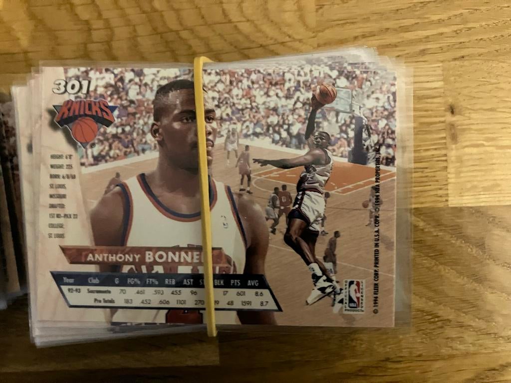 Vintage NBA Basketball Kaarten - Fleer Ultra '90s Collectie, Hobby en Vrije tijd, Verzamelkaartspellen | Overige, Ophalen of Verzenden