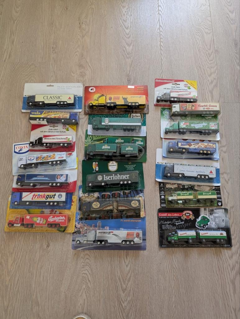 Grote collectie miniatuur vrachtwagens., Ophalen of Verzenden, Nieuw, Bus of Vrachtwagen