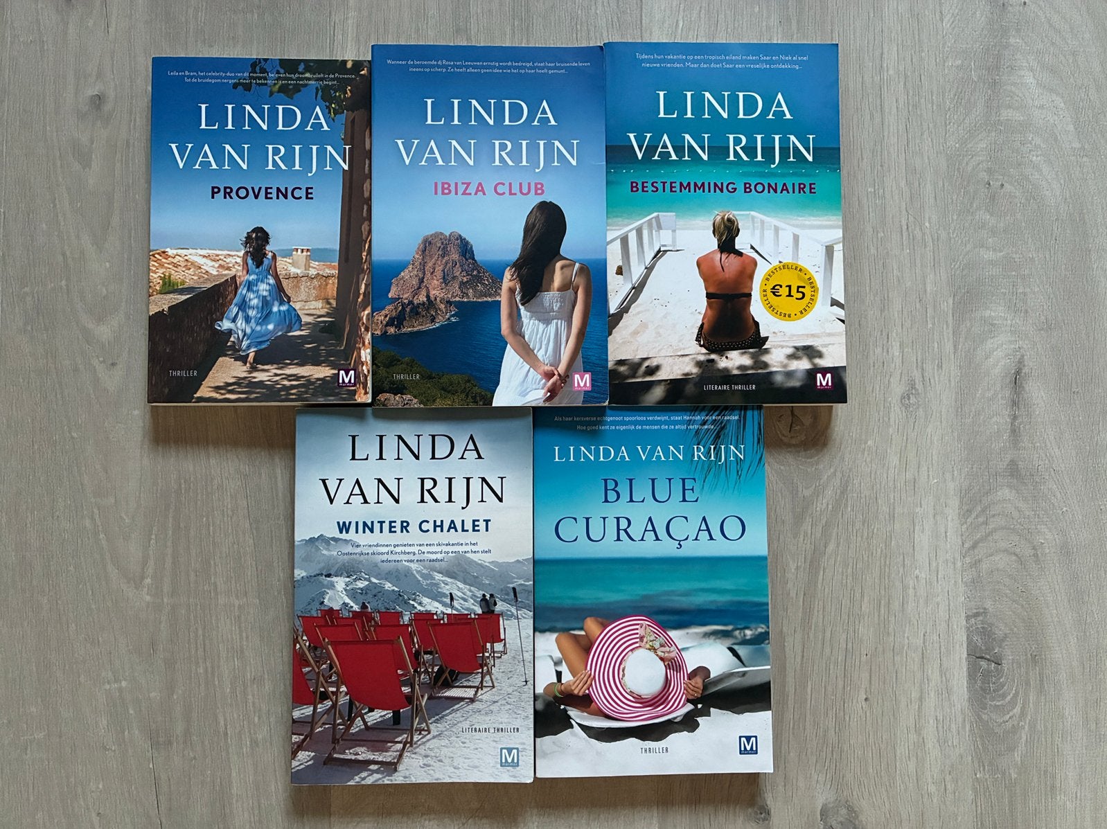 Linda van Rijn boeken, Ophalen, Gelezen