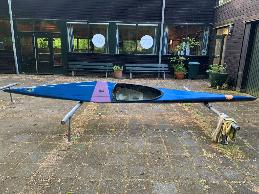K1 kayak  carbon fiber, Watersport en Boten, Ophalen, Gebruikt, 1-persoons