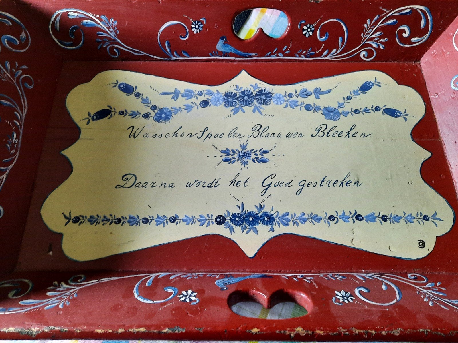 Mangelbak 19e eeuws, Antiek en Kunst, Ophalen of Verzenden