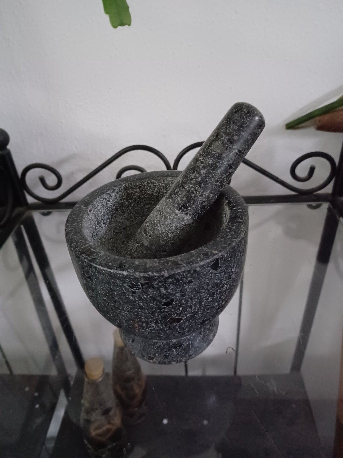 Granieten vijzel, Ophalen of Verzenden, Zo goed als nieuw