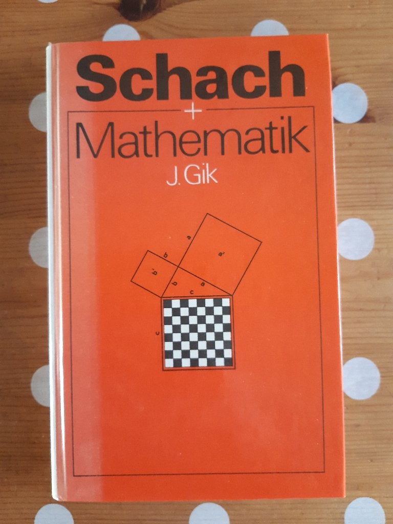 Schach + Mathematik schaken chess, Ophalen of Verzenden, Gelezen, J. Gik
