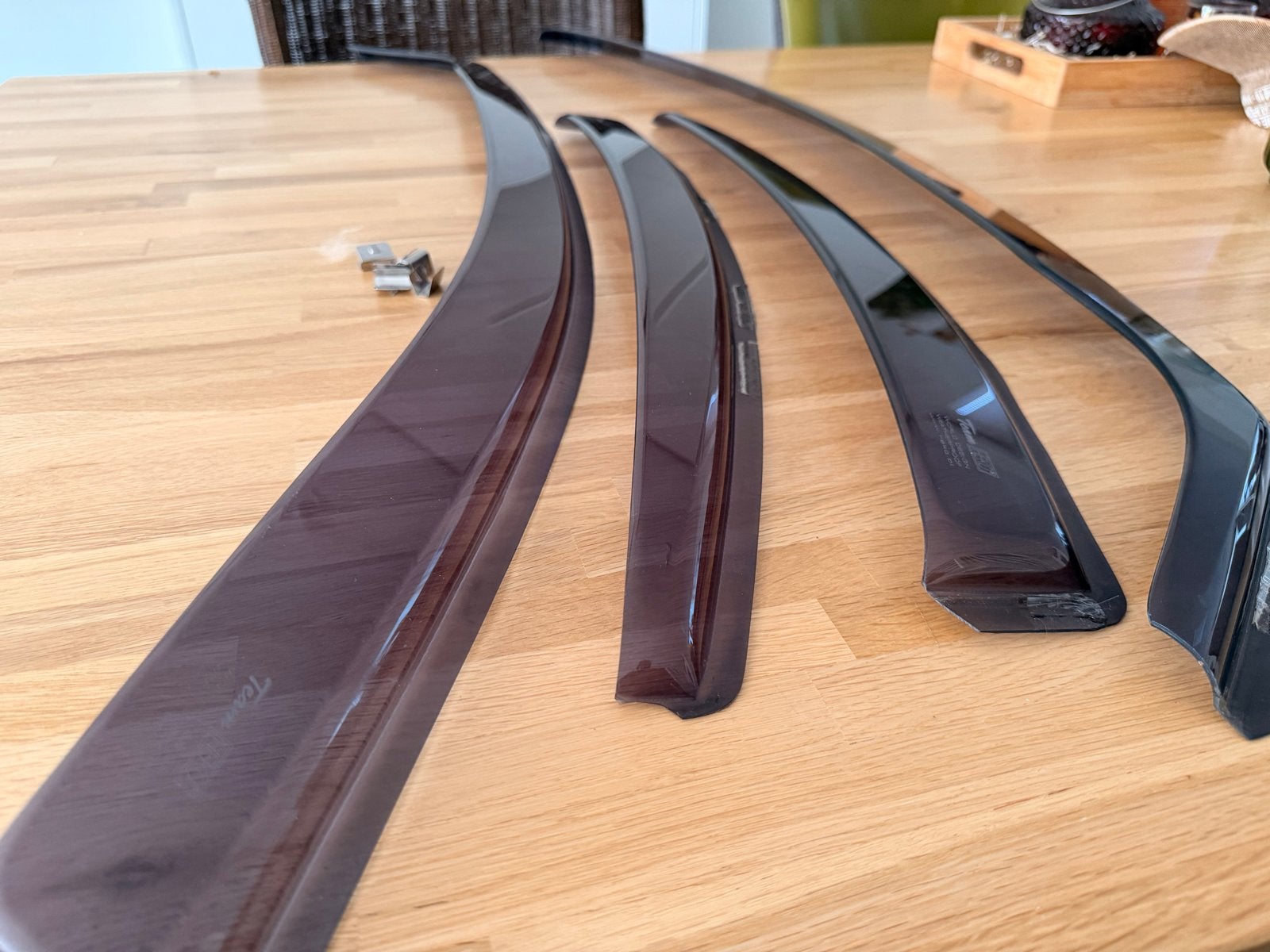 Volvo S60 P2 Raamspoilers / Windgeleiders - Goede Staat, Ophalen of Verzenden, Gebruikt, Volvo