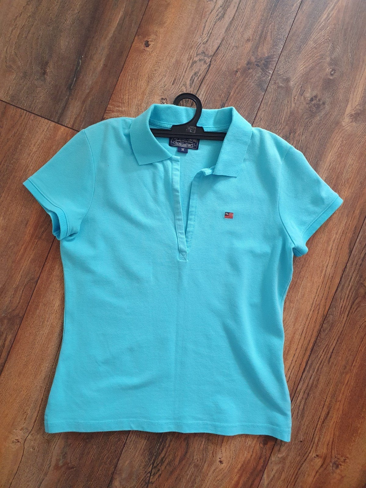 Polo Ralph Lauren Polo Jeans Company Poloshirt Maat M, Maat 38/40 (M), Polo Ralph Lauren, Blauw, Ophalen of Verzenden