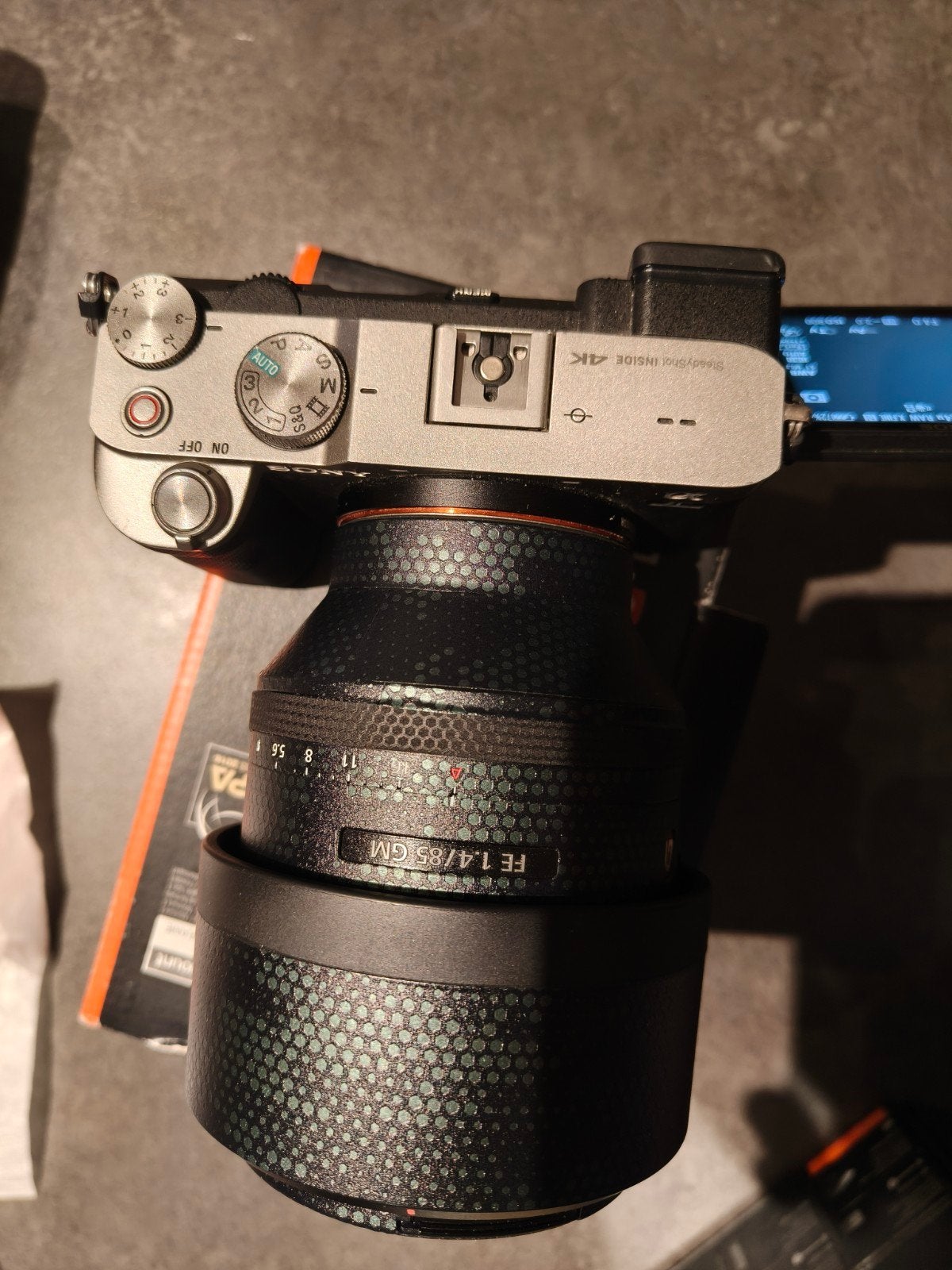 Sony Alpha camera met FE 1.4/85 GM lens, Audio, Tv en Foto, Ophalen, Beeldstabilisatie, Zo goed als nieuw, Sony