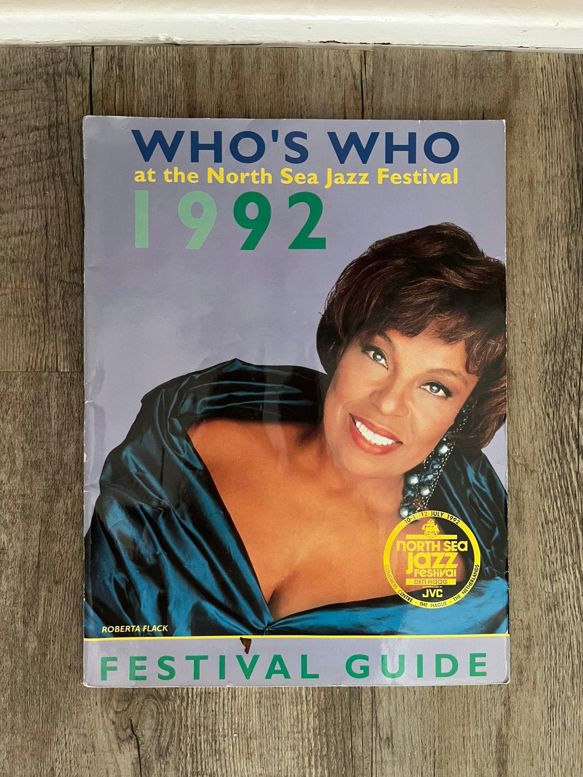 Who’s who at the North Sea Jazz Festival 1992, Rechthoekig Staand, Verzenden, A4 of kleiner, Zo goed als nieuw