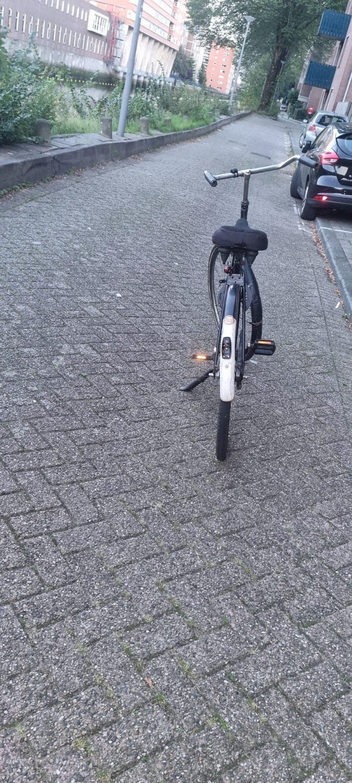 oma fiets, Fietsen en Brommers, Ophalen, Gebruikt, Terugtraprem, Overige merken