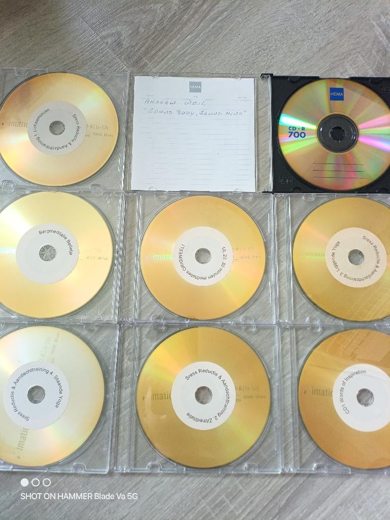 Ontspannings CDs, Ophalen of Verzenden, Zo goed als nieuw, Cursus of Instructie, Boxset