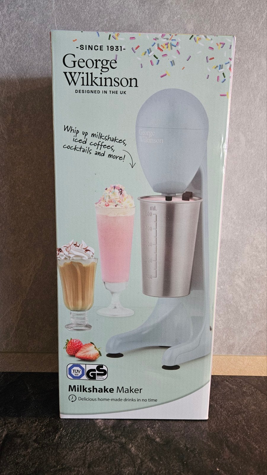 Milkshakemaker, Ophalen of Verzenden, Zo goed als nieuw, Blauw