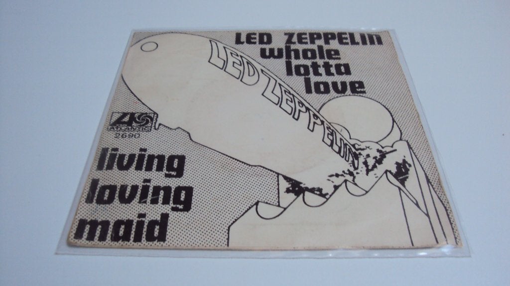Led Zeppelin - Whole Lotta Love, Cd's en Dvd's, Vinyl Singles, Gebruikt, Verzenden, 7 inch, Single