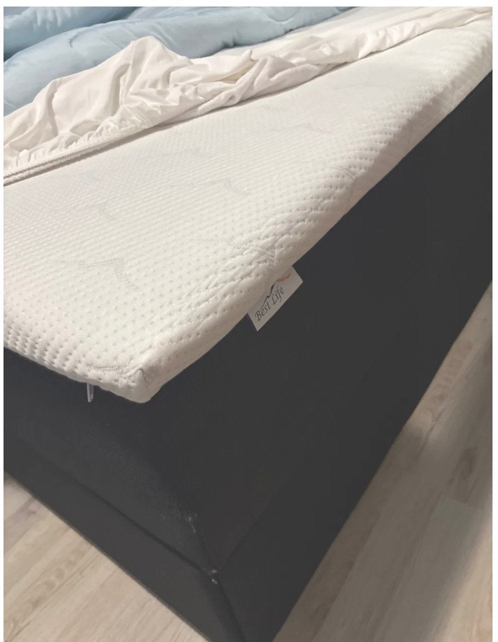 Matrastopper 160x200 Balanced-Foam koudschuim 5 zones, Ophalen, Matras, 200 cm, 160 cm