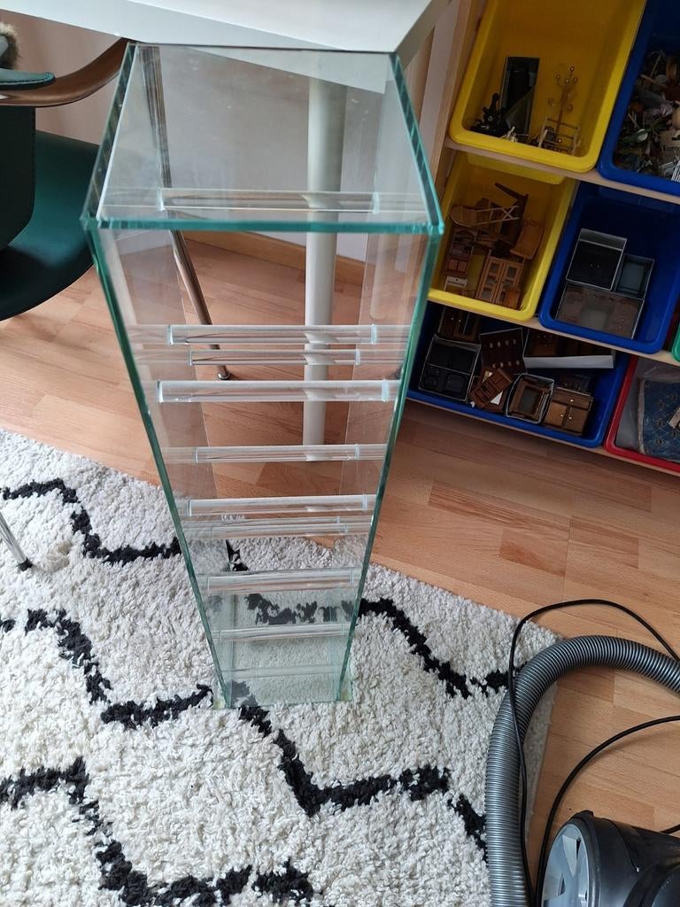 Cd/ dvd kastje, Ophalen of Verzenden, Glas, Cd's of Dvd's, 75 tot 150 discs