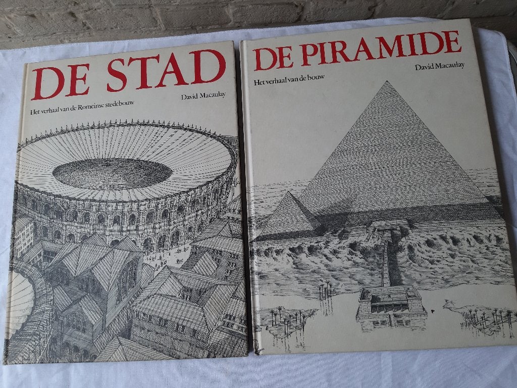 De Stad, De Piramide Davind Macauly, Ophalen, Gelezen, Davind Macauly, Natuurwetenschap