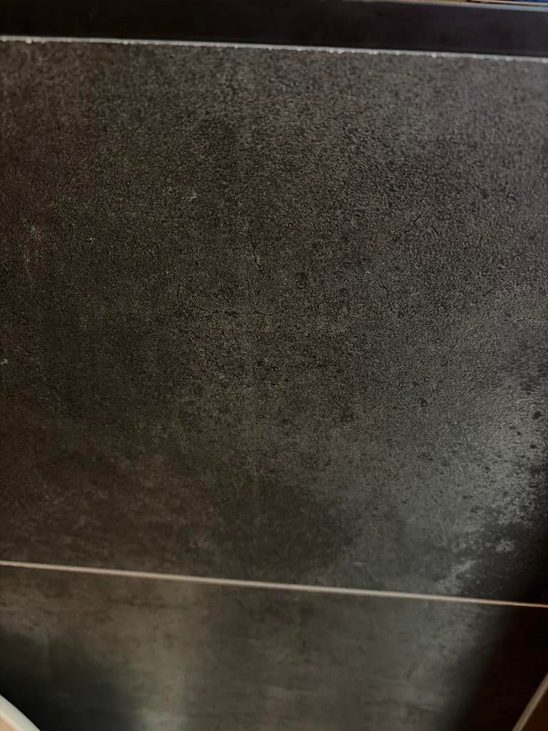 Wand- en vloertegels 60x60 donkergrijs porcellanato, Ophalen, 60 cm of meer, Nieuw, 5 tot 10 m²