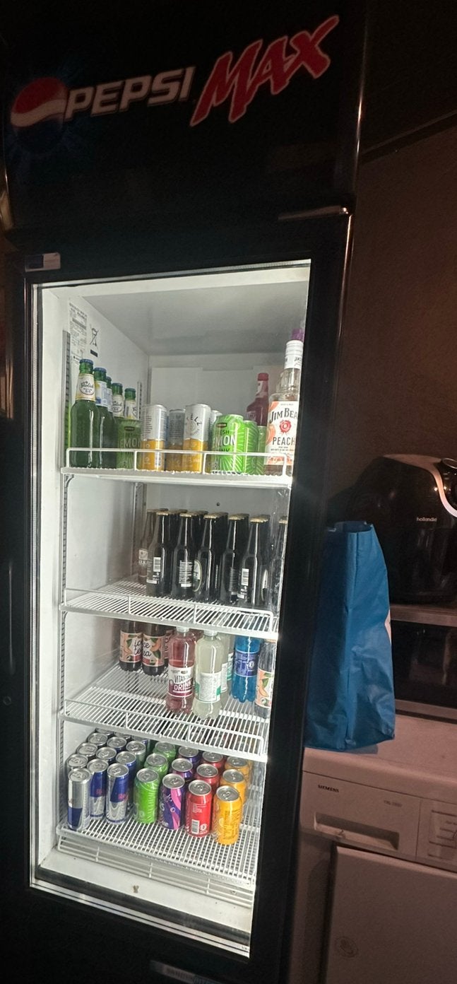 Horeca koelkast pepsi, Witgoed en Apparatuur, 200 liter of meer, 60 cm of meer, Zonder vriesvak, Gebruikt
