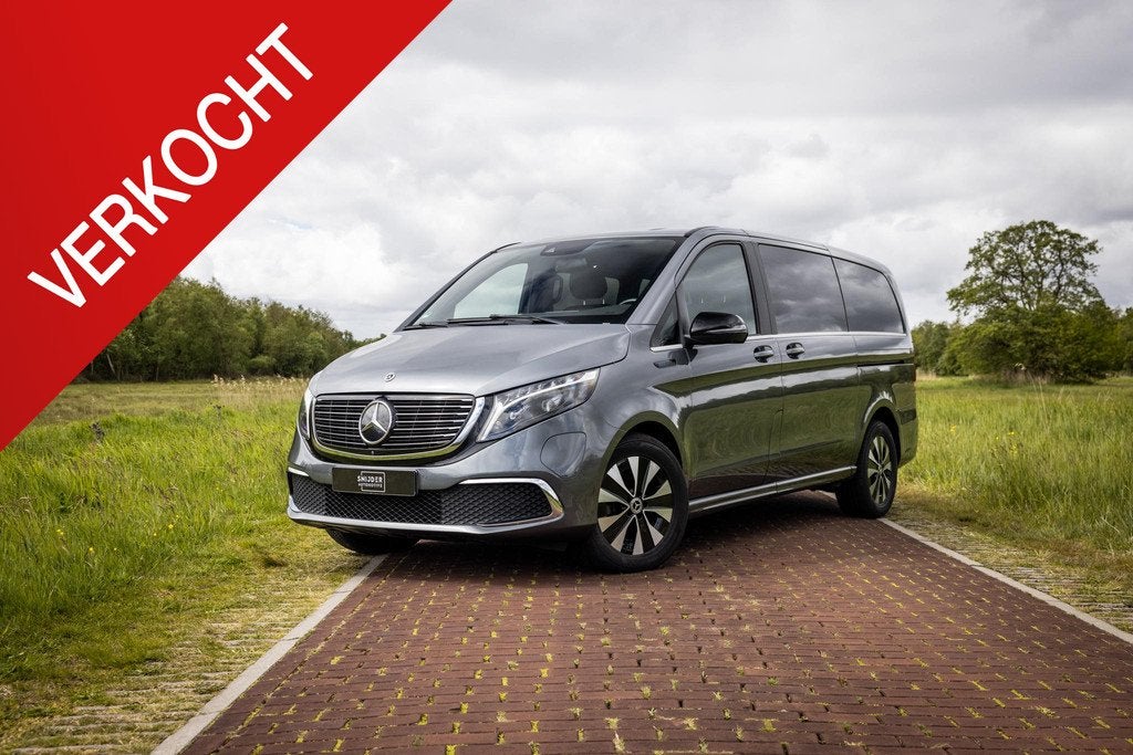 Mercedes-benz EQV 300 90kWH Avantgarde VOL OPTIE SOH 91,3% e, Stof, Gebruikt, Overige kleuren, 7 stoelen