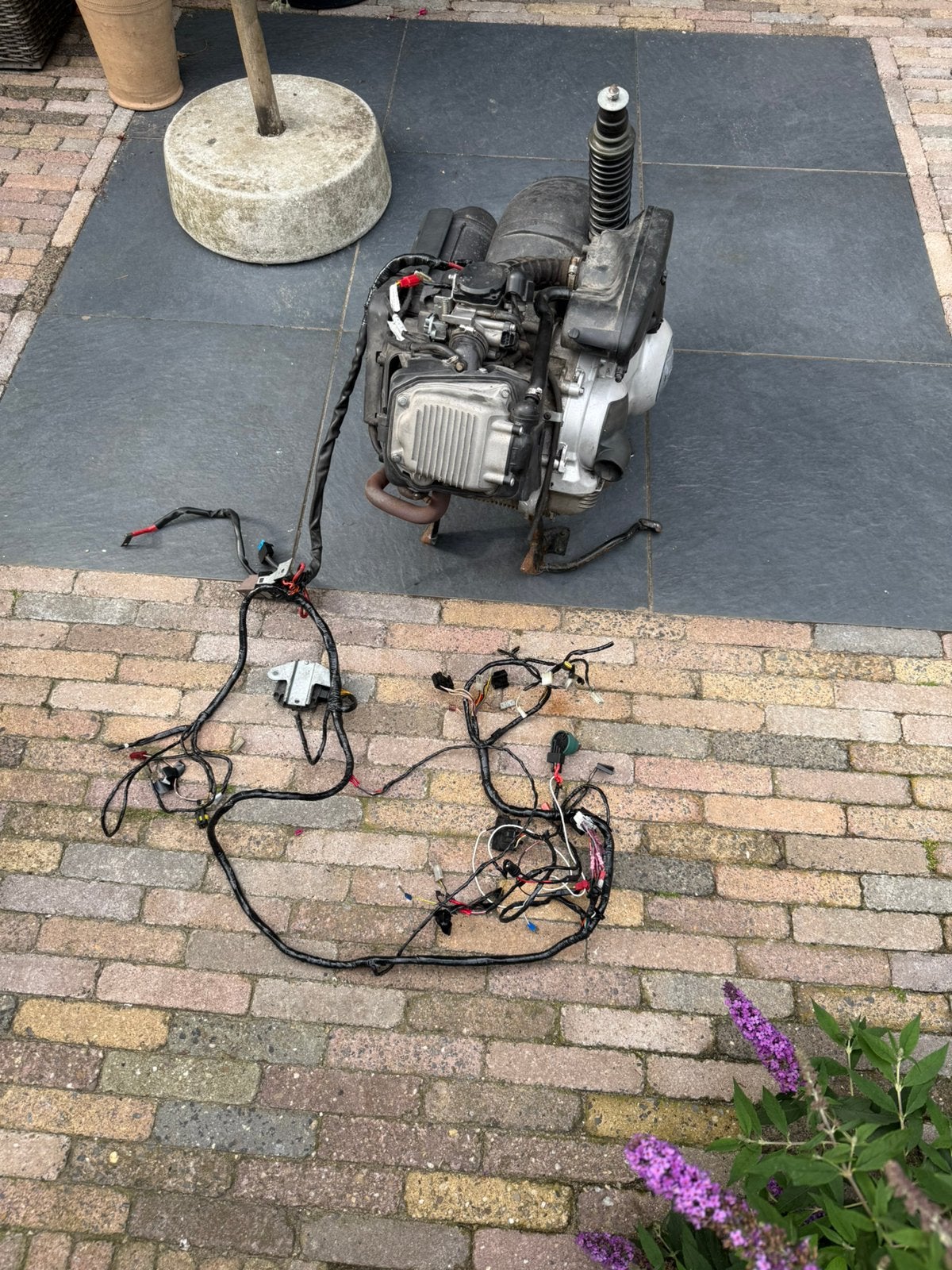 Piaggio 125cc leaderblok, Ophalen, Gebruikt, Blok, Piaggio