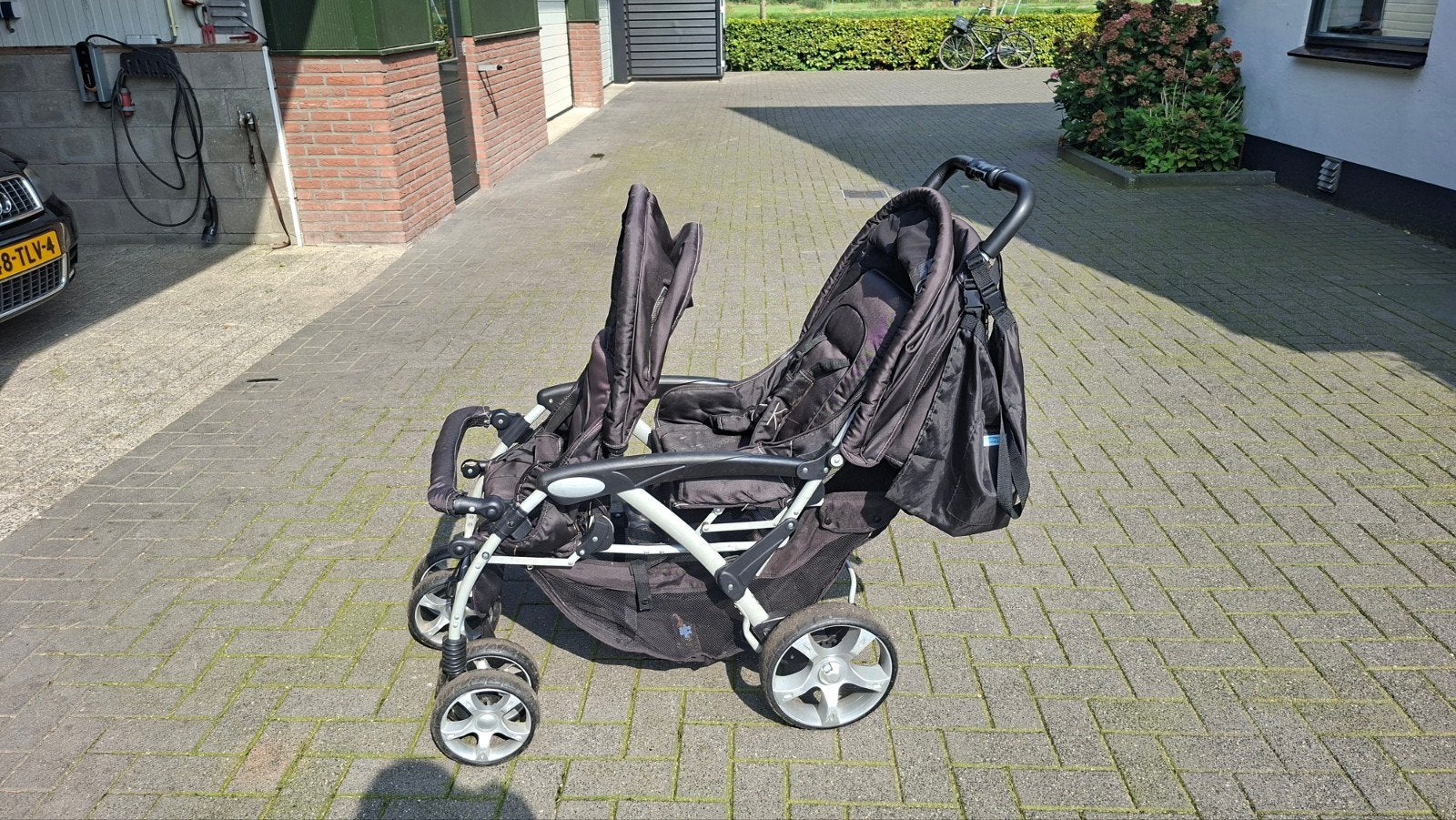 Gebruikte Duowagen - Ideaal voor twee kinderen, Kinderen en Baby's, Gebruikt, Duowagen, Ophalen, Kinderwagen