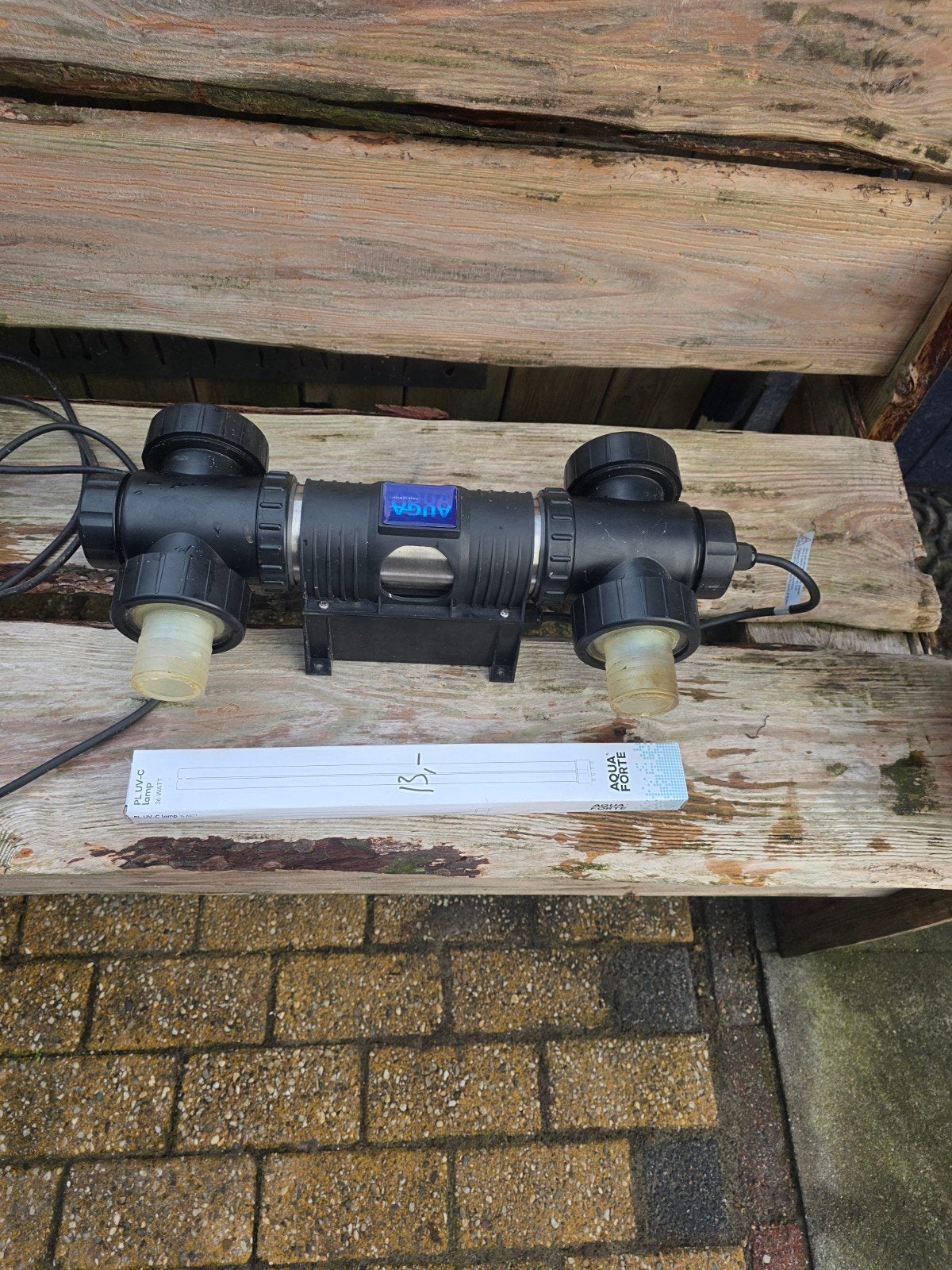 auga varioclean pro 36 watt uvlamp, Ophalen of Verzenden, Zo goed als nieuw, Overige typen