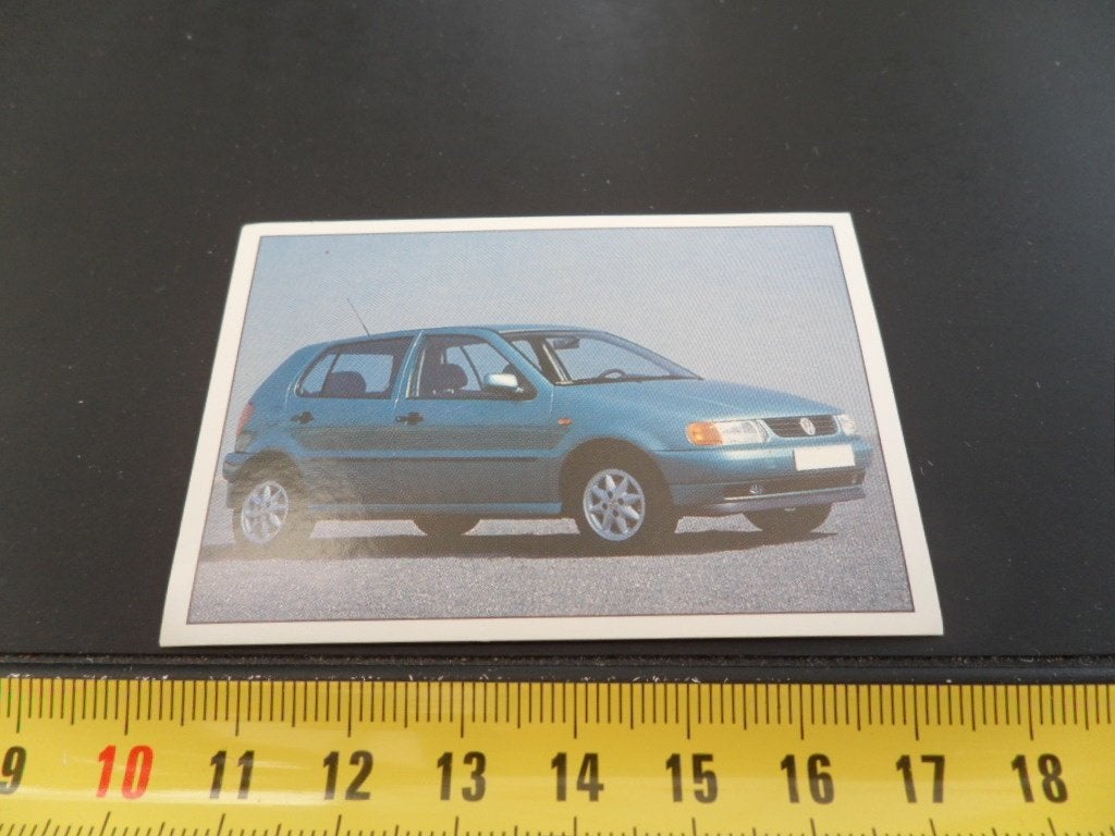 sticker panini super auto #28 VW volkswagen golf, Ophalen of Verzenden, Zo goed als nieuw