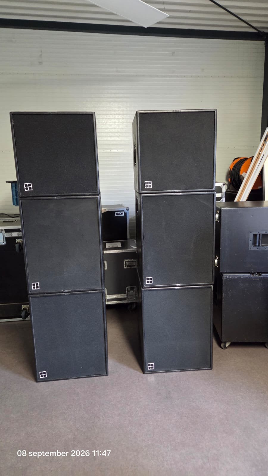 D&B audio C7 complete pa sets