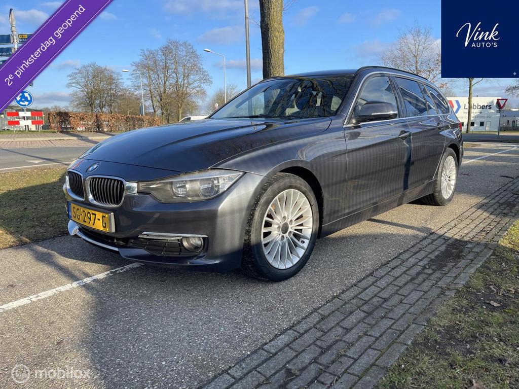 BMW 3-serie Touring 318d | Luxury | NAV | Trekhaak | Cruise, 4 cilinders, 3-Serie, Te koop, 165 €/maand