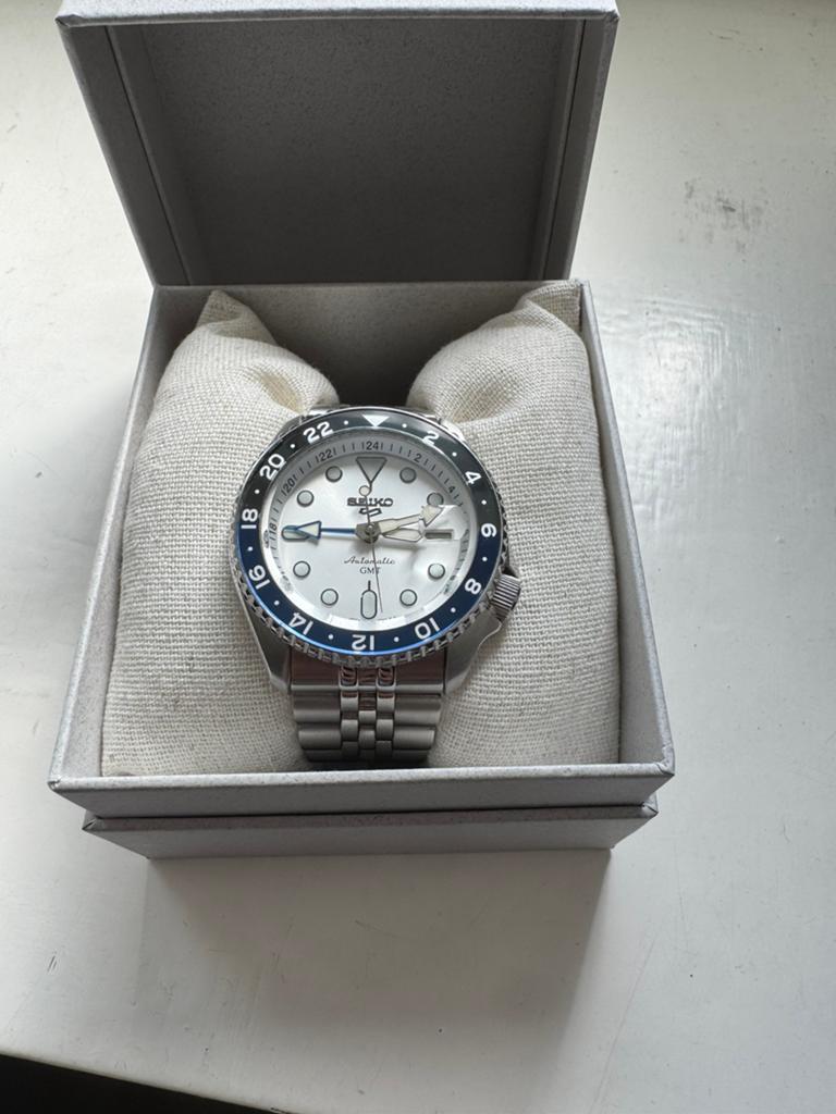 Seiko sport 5 SSK033K1, Ophalen, Zo goed als nieuw, Staal, Seiko