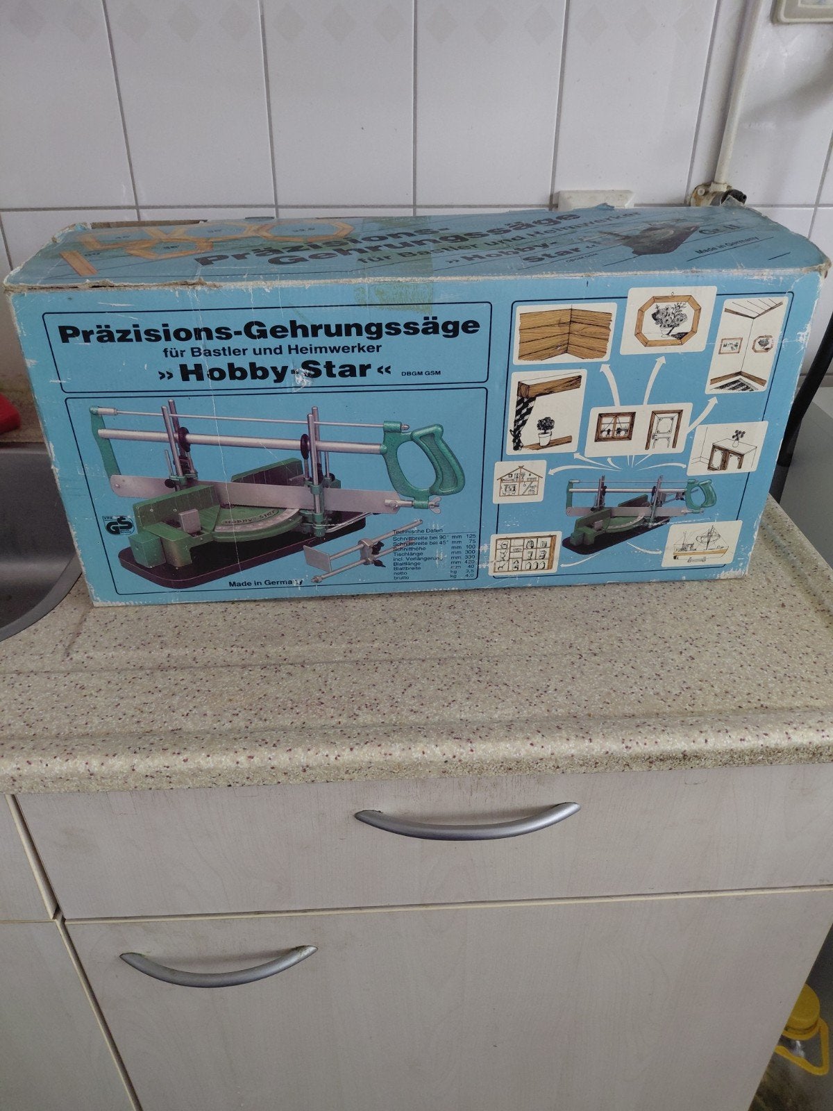 preciesie verstekzaag nieuw in doos ., Ophalen, Nieuw