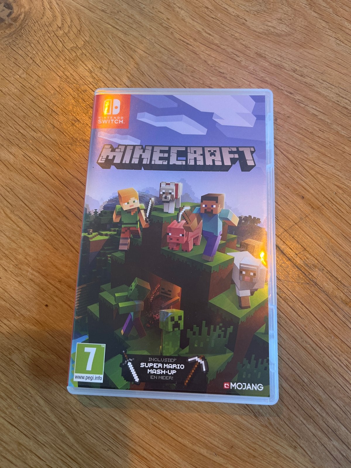 Minecraft Nintendo Switch (inclusief Super Mario Mash-Up), Eén computer, Ophalen of Verzenden, Zo goed als nieuw, 3 spelers of meer